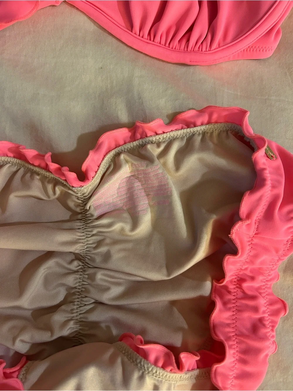 Victoria's Secret Neon Pink Bikini Bottom
